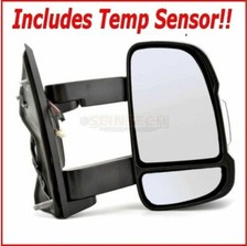 Fiat Ducato Full Door Wing Mirror ELECTRIC HEATED Long Arm Right O/S 2006 On UK