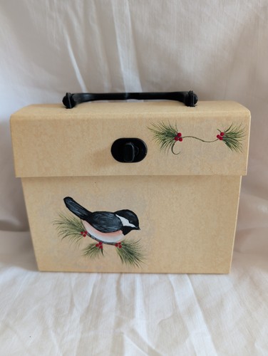 Holiday recipe card - or, box
