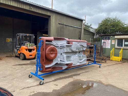Car body rollover - , jig