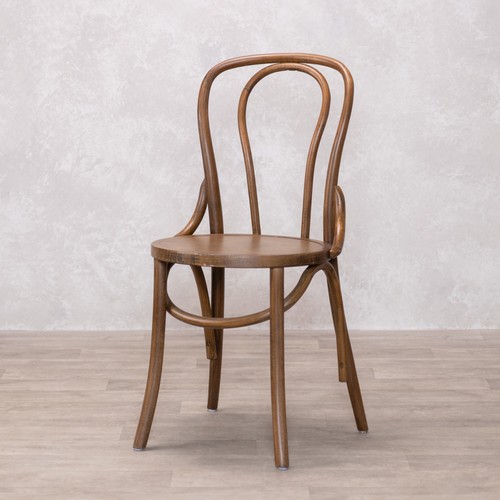 Dark wood dining chairs - wood,