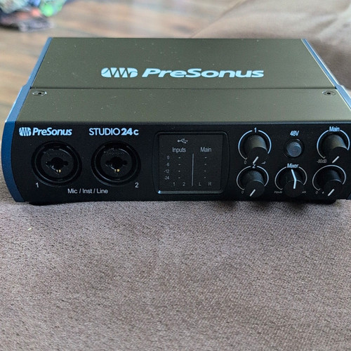 Presonus studio 24c channel - studio, 2-channel