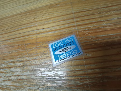 Dedacciai zero one vinyl decal - zero,