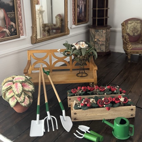 Dollshouse scale plants - 1/12,