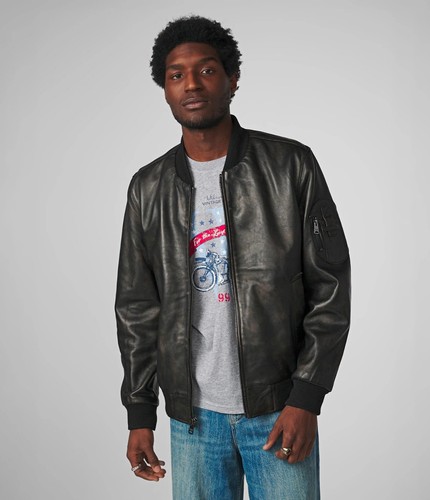 Genuine leather jacket - leather,