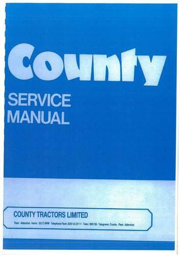 County tractor super 954 - 6,