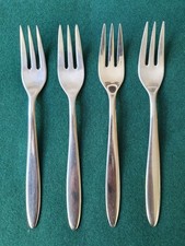Discontinued WMF Pastry Fork x 4 Stainless Steel Cutlery Germany