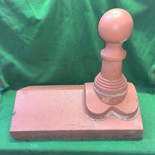 Ridge tile finials concrete - tile,