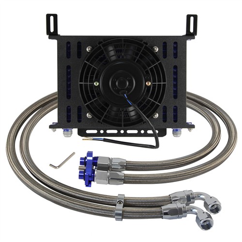 Row oil cooler cooling - 15,