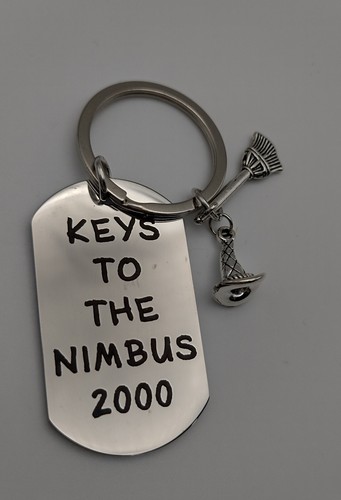 Harry potter fan nimbus 2000 - potter, "nimbus