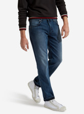 Wrangler Jeans Mens Greensboro straight stretch fit 'Basalt Blue'  SECONDS WA131