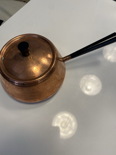 Vintage copper fondue - copper,