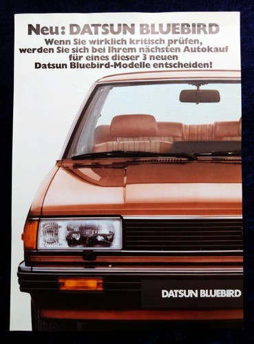 1980 datsun nissan bluebird - 1980,