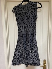 Alaia Fit And Flare Leopard Dress Fr 40 ( U.K. 12)