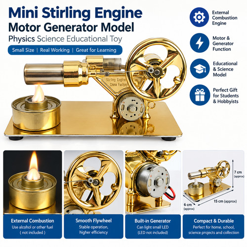 Mini stirling engine model - stirling,