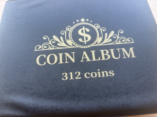 Old coin album full - full,