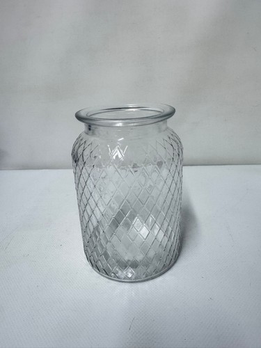 Vintage clear pressed glass - clear,