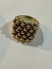 Mens Keeper Ring 9 Carat Solid