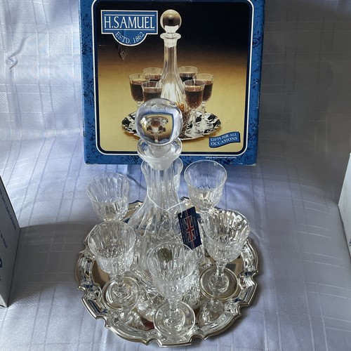 Samuel crystal sherry - set, on