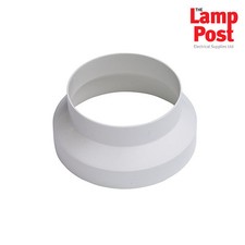 Extractor Fan Ducting Reducer PVC 150 - 125mm 6" - 5" Inch