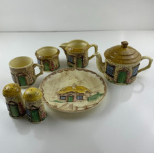 SylvaC Vtg Thatched Cottage