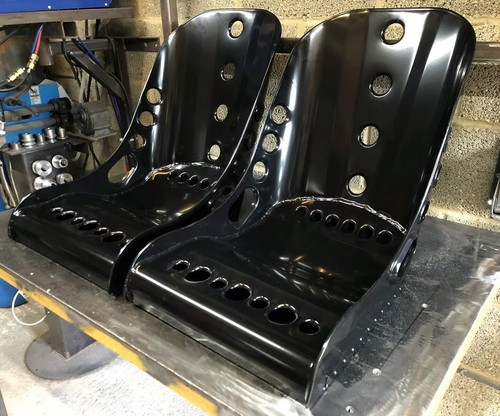 Aluminium bucket seat low - seat,,