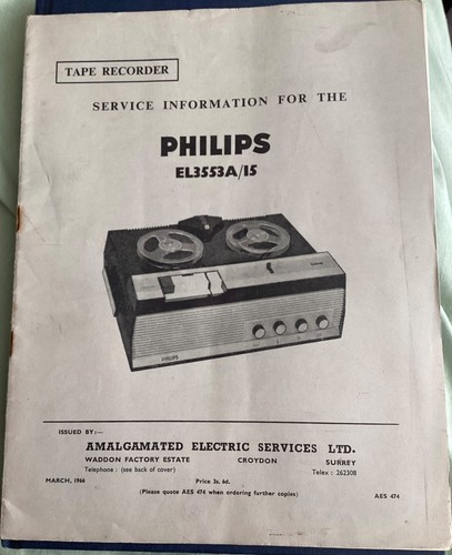 Philips tape recorder