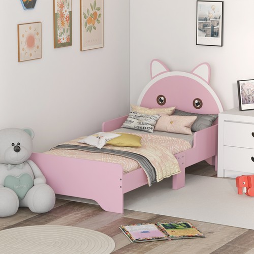 Toddler bed frame cat design - toddler,