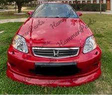 JDM HONDA CS Civic EK2 sedan hatchback 1999-2001 Front Bumper Lip PLASTIC ABS