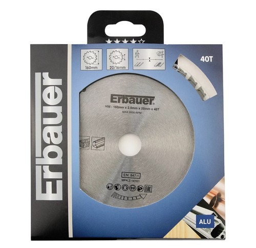 Erbauer 160 20mm 40t - erbauer,