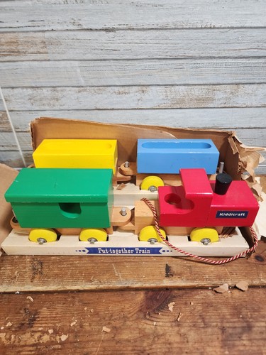 Vintage kiddicraft wooden - kiddicraft,