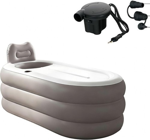 Inflatable bathtub cushion cup - cushion,
