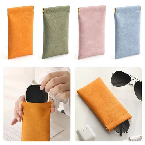 Pcs glasses case pouch pu - glasses,