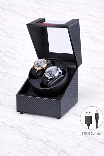 Leather automatic watch - automatic,