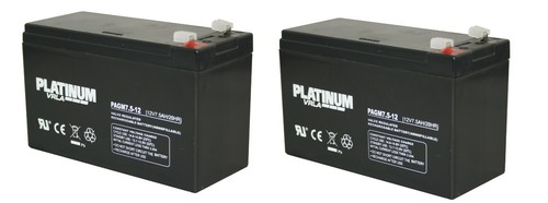 Two platinum 12v - two, 7ah