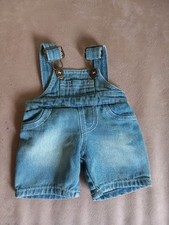Build A Bear boys girls Pale Blue Dungarees Vgc