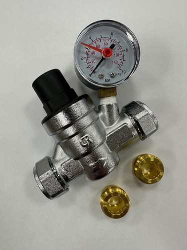 Pressure reducing valve - reducing, with