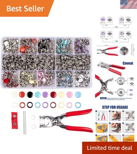 200 set snap button - set, kit