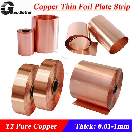 Pure cu copper - 99.9%, thin