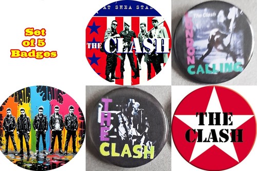 Badge set the clash 1 - set, 1"