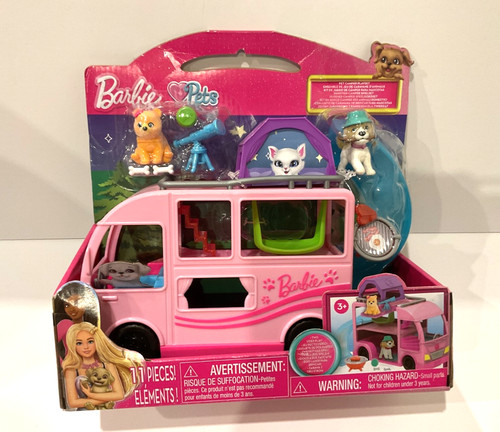 Barbie doll pets pet camper - doll,