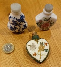 Vintage Perfume Bottles X 3