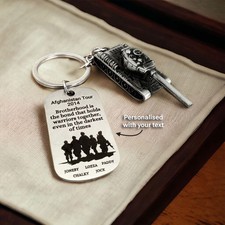 Army, Military, Keyring, Tank
