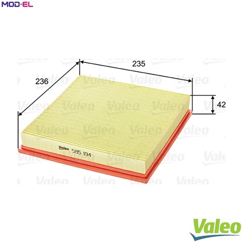 Air filter 585194 for bmw - air,