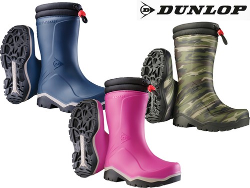 Kids fleece lined wellies - fleece,