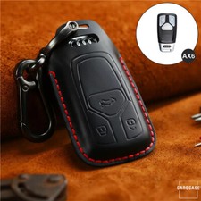 Premium Key Cover Case for Audi A1 A3 A4 A5 A7 Q3 Q5 Keyless Go