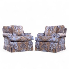 George Smith Scroll Arm Lounge