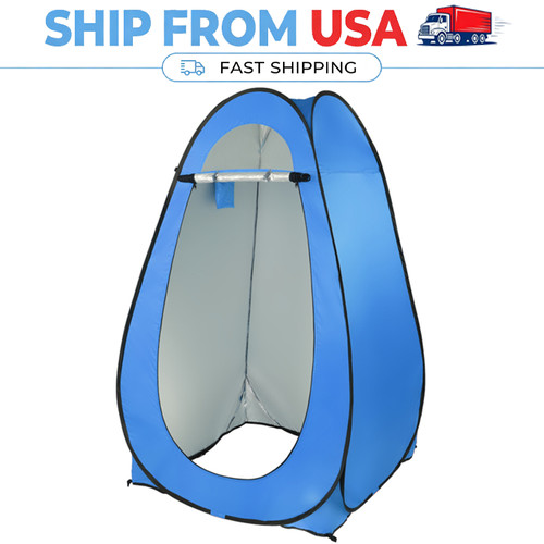 Portable pop toilet shower - portable, up