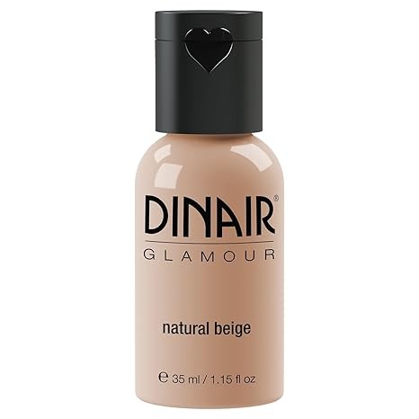 Natural beige airbrush makeup - natural,