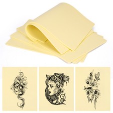 5x Tattoo Practice Skin 20*30*3MM Thick Blank Double Sided Flexible Tattoo Fake