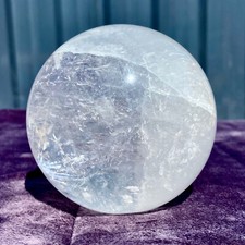 2.3LB Natural Clear Quartz Ball Crystal Gem Quartz Sphere Reiki Healing